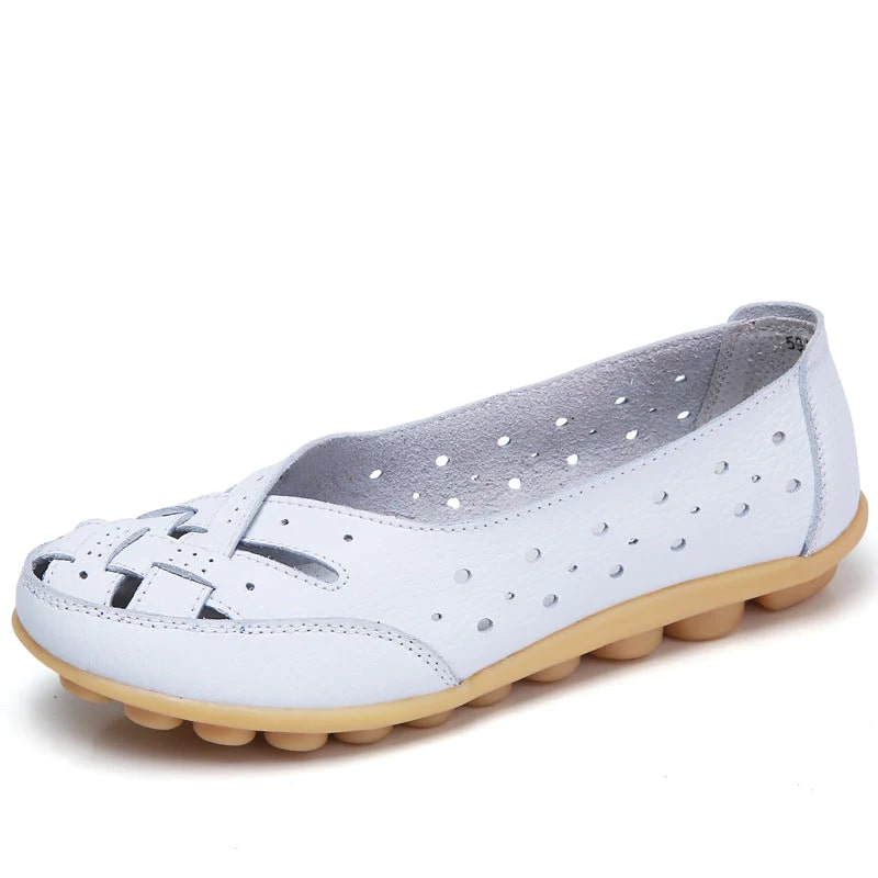 Ballerines en cuir ultra-confortable Inès